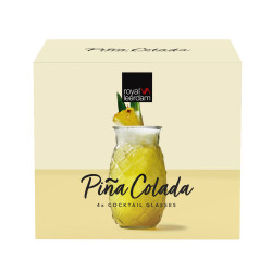 Boite de 4 verres à piña colada 50.5 cl