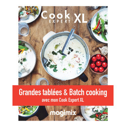 Livre grandes tablées et batch cooking pour Cook Expert XL