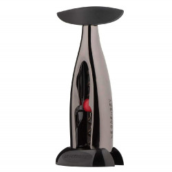 Tire-bouchon de table et coupe-capsule Nickel noir