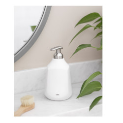 Distributeur de salle de bain 385 ml céramique Corsa blanc