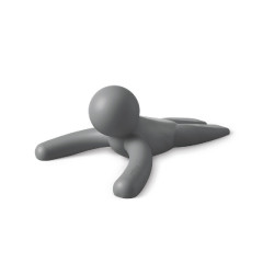 Cale porte Buddy doorstop gris