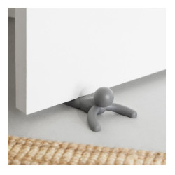 Cale porte Buddy doorstop gris