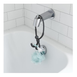 Porte éponge et brosse flexible Buddy Sink Caddy noir