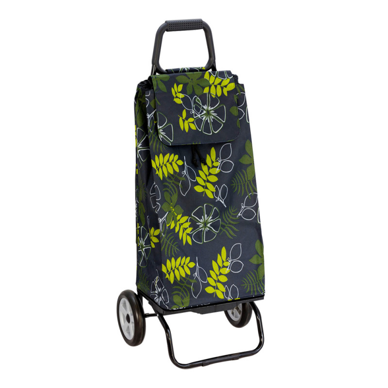 BUGGY Poussette de marché Chariot de courses 6 roues SIDEBAG Gris