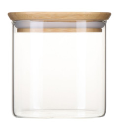 Boîte alimentaire verre et bambou 800ml