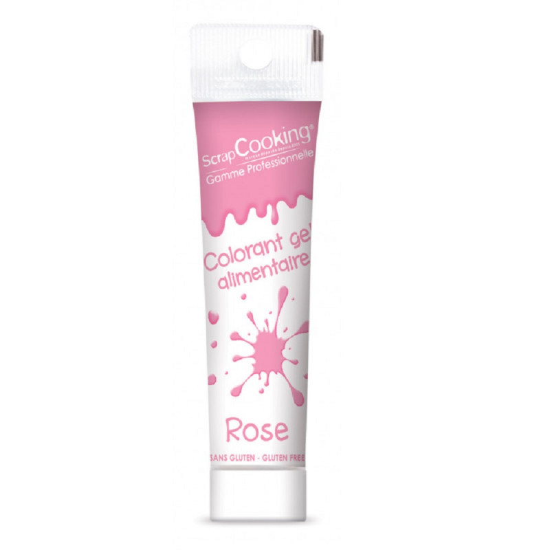 SCRAPCOOKING - Colorant gel rose