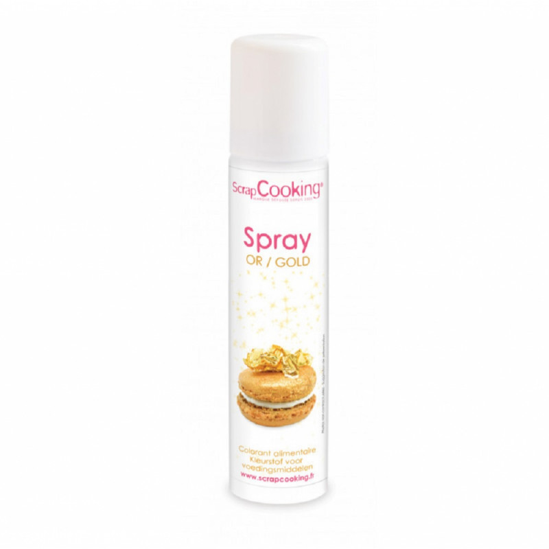 SCRAPCOOKING - Spray colorant Or