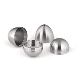 Set salière et poivrière inox