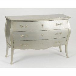 Commode Murano Silver