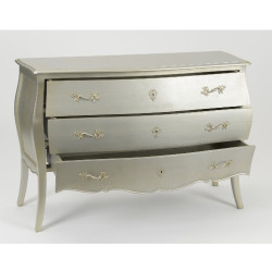 Commode Murano Silver