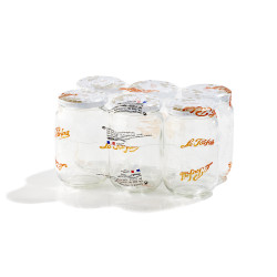 Pack 6 pots à miel 385ml