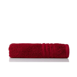 Serviette de bain Leonora rouge