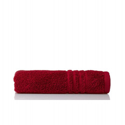 Serviette de toilette Leonora Rouge