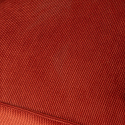 Fauteuil Léon terracotta
