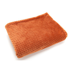 Plaid Damier terracotta...