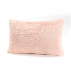 Coussin Luxe rose 40x60