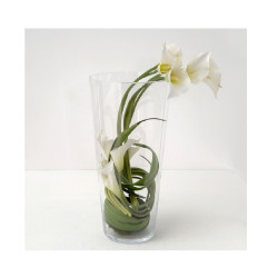 Tige d'arum Calla lily artificielle 65 cm blanc