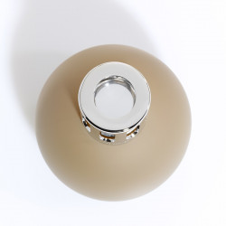 Lampe boule taupe