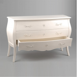 Commode longue 3 tiroirs Murano 