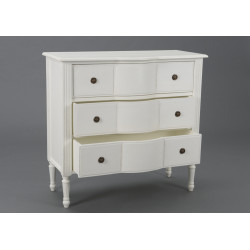 Commode 3 tiroirs Agathe en kit 