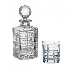 Verres à Cocktail Graphik - Coffret De 6 - 35 Cl - Gravés Motifs Uniques - Cristallin - Lave-Vaisselle