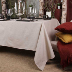 Nappe jacquard étincelle 300x150cm lino 