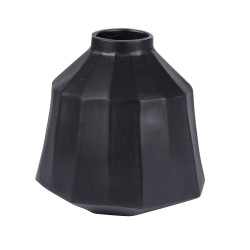 Vase Cannelle Juno Noir 23...