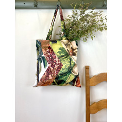 Sac shopping motifs exotiques Velvet 45x45cm  