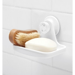 Porte-savon Flex blanc