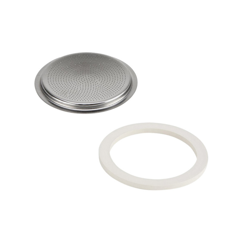 SET 3 JOINTS ET 1 FILTRE POUR CAFETIERE BIALETTI