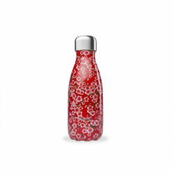 Bouteille isotherme 260 ml flower rouge 