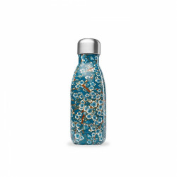 Bouteille isotherme 260 ml flower bleu 