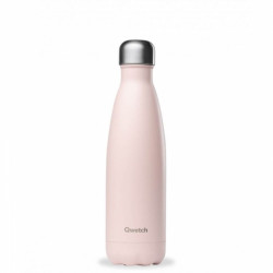 Bouteille isotherme 500 ml rose pastel 