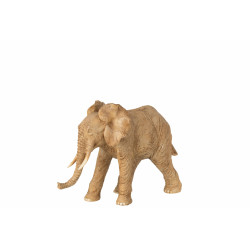 Eléphant blanc en résine 