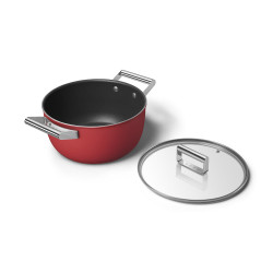Faitout années 50 24 cm Rouge