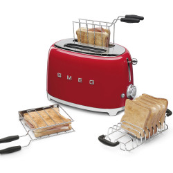 Toaster 2 tranches années 50 rouge