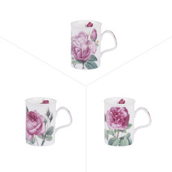 Mugs 32 cl austin roses (lot de 3)