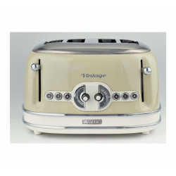 Grille pain 4 fentes vintage beige