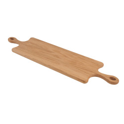 Planche à pain avec 2 poignées 62x15 cm en chêne