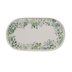 Plat ovale natura 39x22 cm