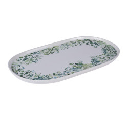 Plat ovale natura 39x22 cm