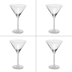 Boîte de 4 verres à martini...