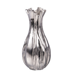 Vase galbé césar silver 23...