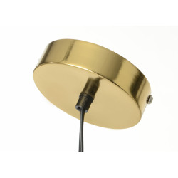 Suspension Osiris dorée Grand modèle E27 25w