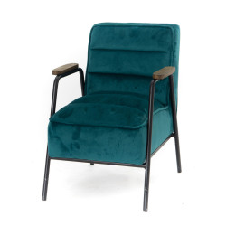 Fauteuil Hutch enfant bleu 