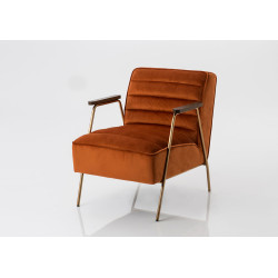 Fauteuil Hutch orange 