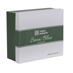 Coffret de 4 mugs Snow blue 35 cl