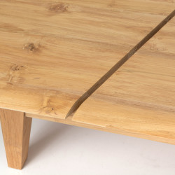 Table basse DUNE  en Teck