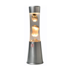 Lampe Lave Silver 30cm or/ rose en Aluminium