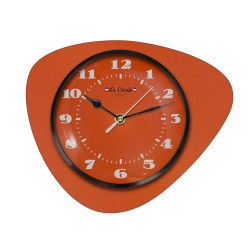 Horloge murale abricot